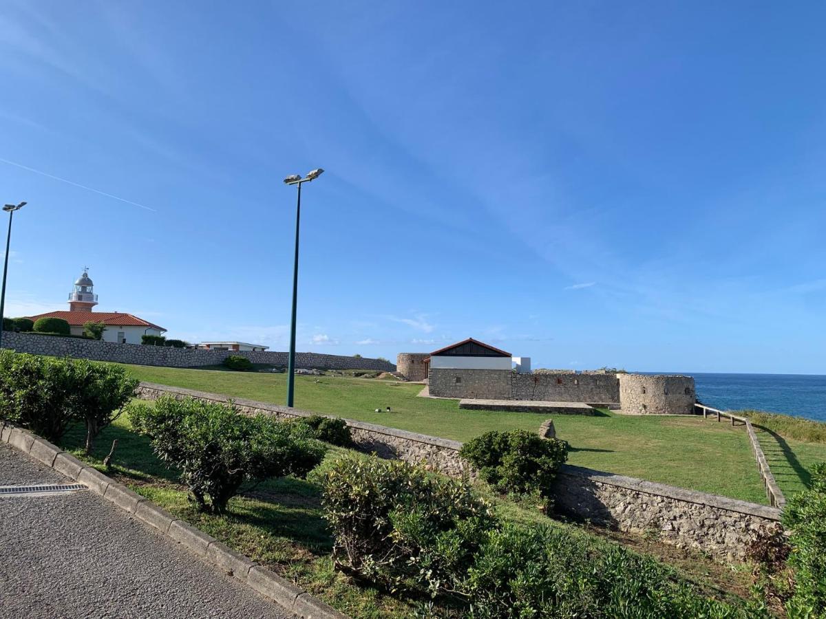 Apartamento Piso sobre mar junto al Faro de Suances Exterior foto