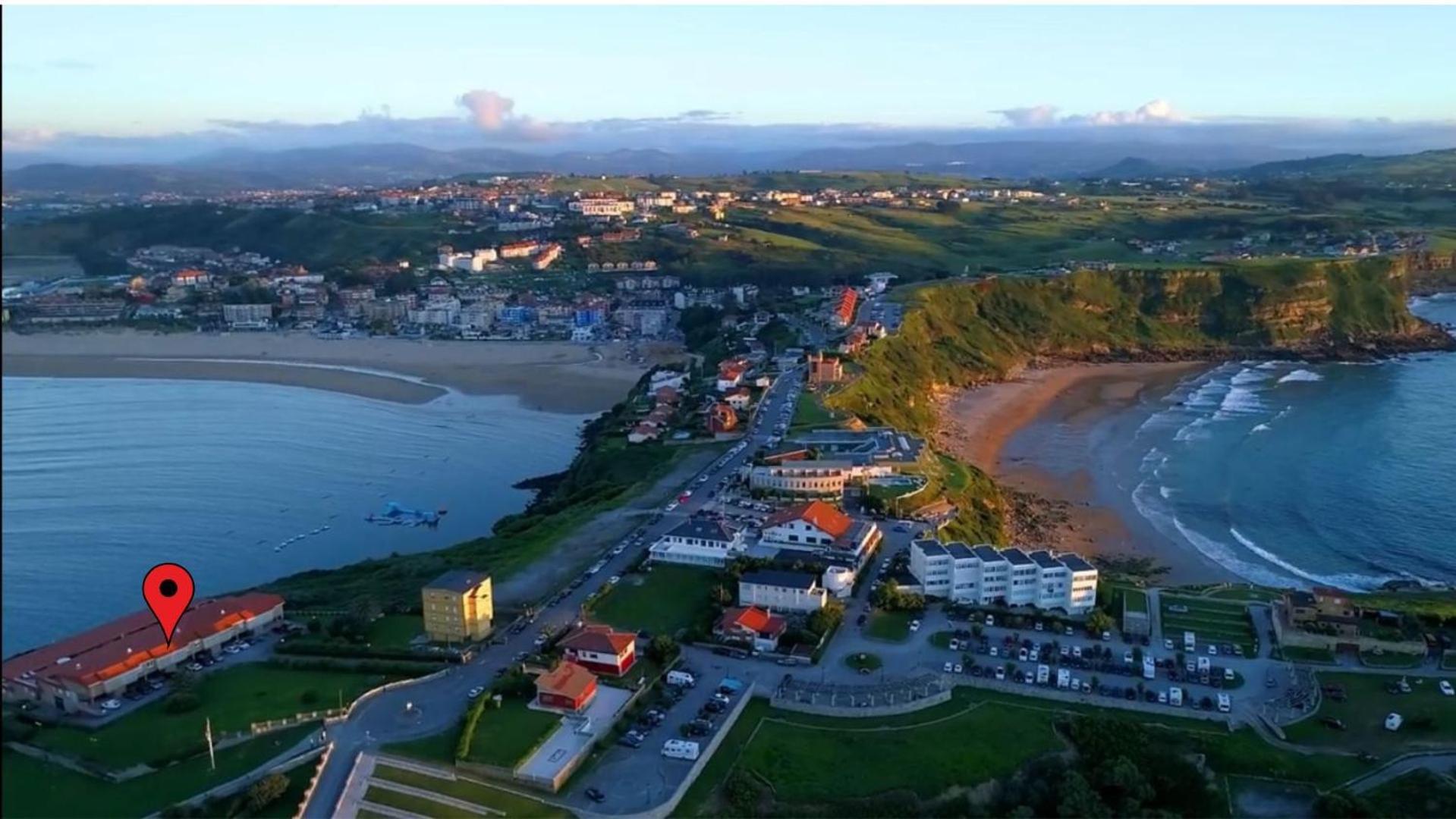 Apartamento Piso sobre mar junto al Faro de Suances Exterior foto