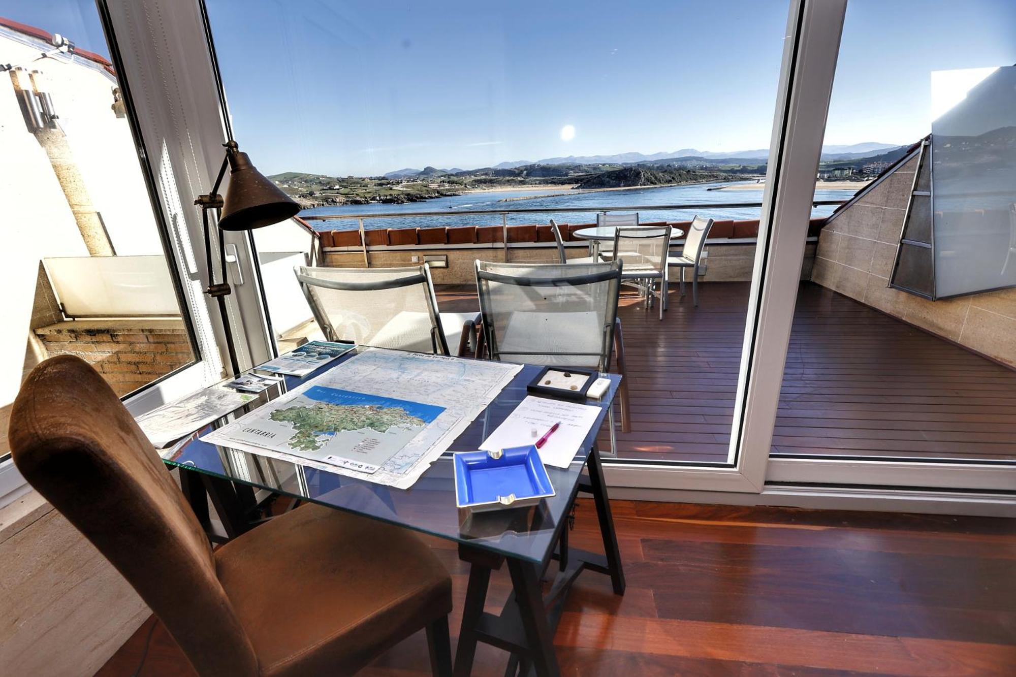 Apartamento Piso sobre mar junto al Faro de Suances Exterior foto