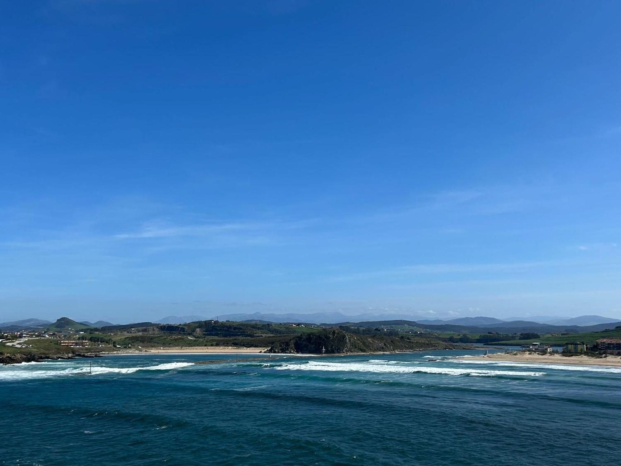 Apartamento Piso sobre mar junto al Faro de Suances Exterior foto