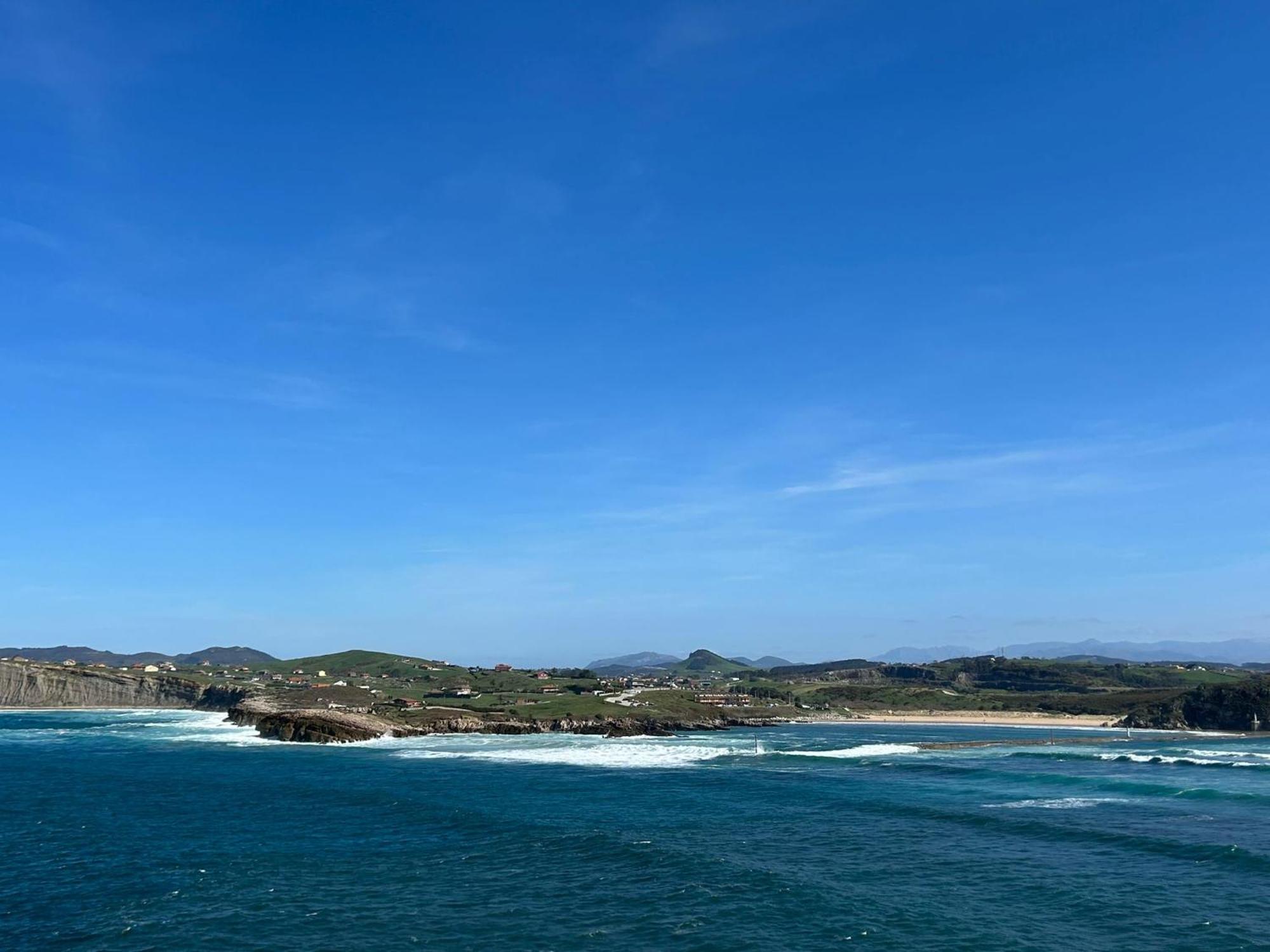 Apartamento Piso sobre mar junto al Faro de Suances Exterior foto
