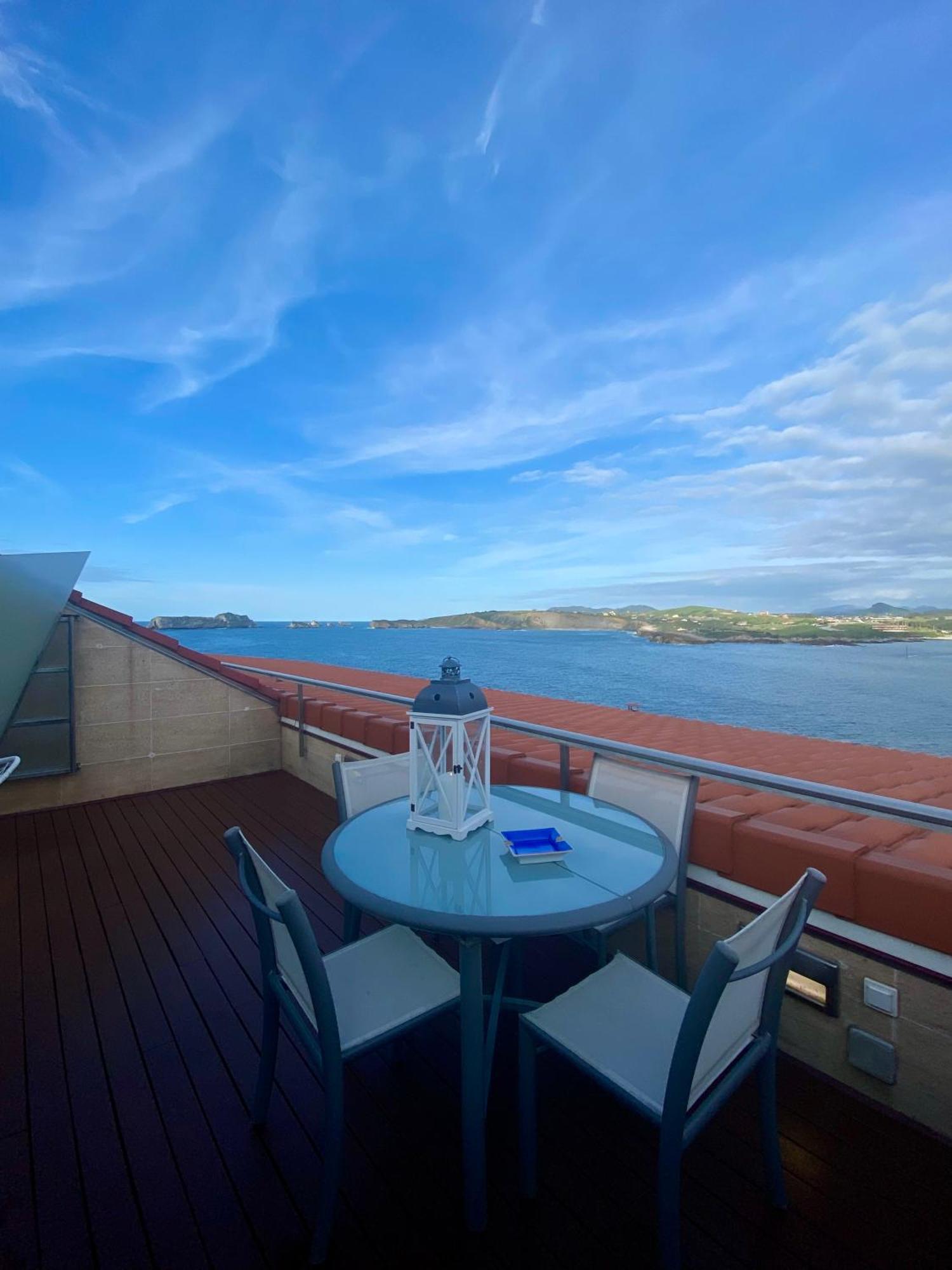 Apartamento Piso sobre mar junto al Faro de Suances Exterior foto